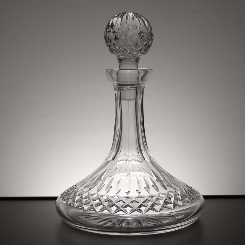 Vintage Waterford Lismore Ships Decantar